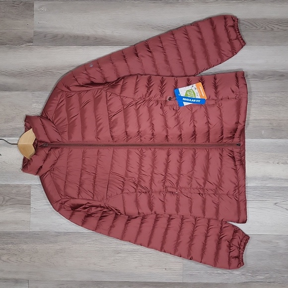 Columbia Womens XS Chestnut‎ Clearing Jacket Regular Fit Omni-Shield Puffer NEW - Picture 1 of 13